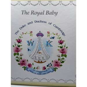 McIntosh Royal Baby Duke‎ Duchess Cambridge Collectors Plate Fine Bone China